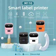 Phomemo M110 Bluetooth Label Maker Portable Wireless Barcode Thermal Printer Lot