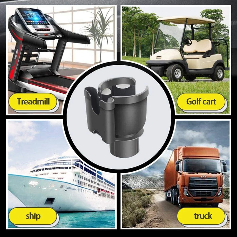 Accesorio Ajustable Montaje Coche Portavasos Cuna Organizador Para Teléfono Celular Foto 3 de 4