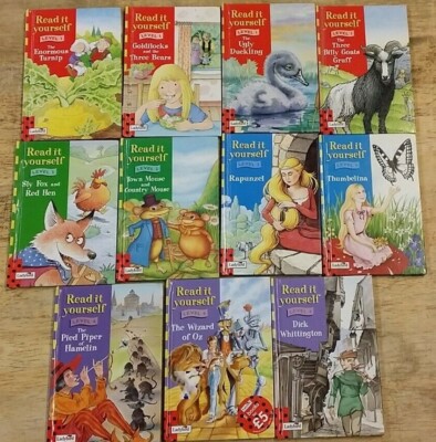 11 READ IT YOURSELF LEVEL 1,2,3,4 BOOKS by VARIOUS AUTHORS **Ladybird Hardbacks
