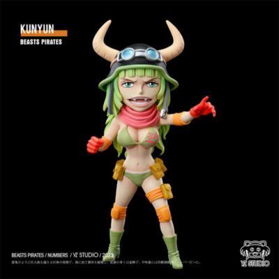 One Piece Beast Pirates KUNYUN YZ Studio Statue Resin Model 16cm