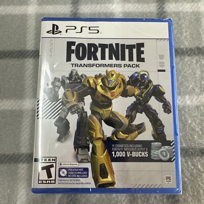 Fortnite Transformers Pack (Sony PlayStation 5 / PS5) Brand New Sealed
