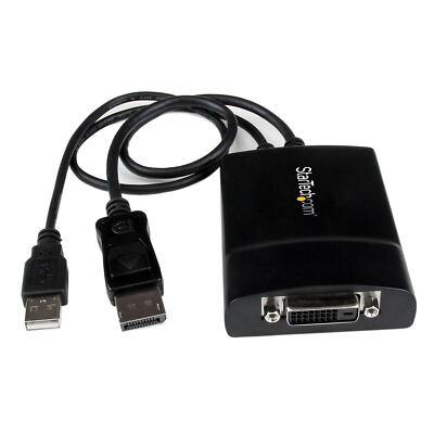 StarTech.com Aktiver DisplayPort auf DVI Dual Link Adapter - Vide Konverter