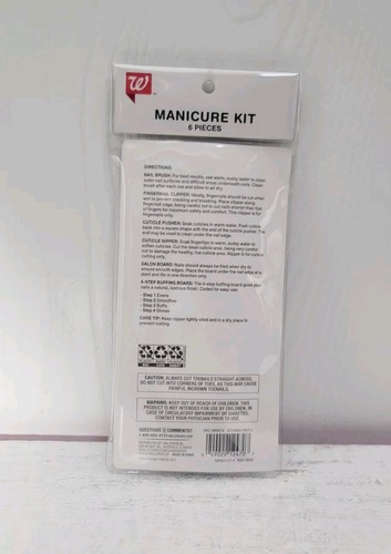 Walgreens Manicure Kit, 6 Pieces - Picture 2 of 2