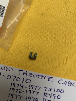 OEM SUZUKI Throttle Cable End, RM125,RM250,TM400,RV90,PE175 (58631
