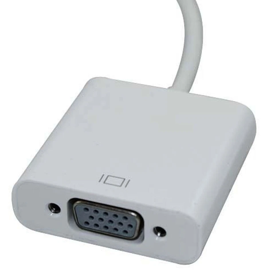 Adaptador de conector de base de 30 pines a cable VGA para Apple iPad 2 3 iPhone 4 4S Foto 2 de 4