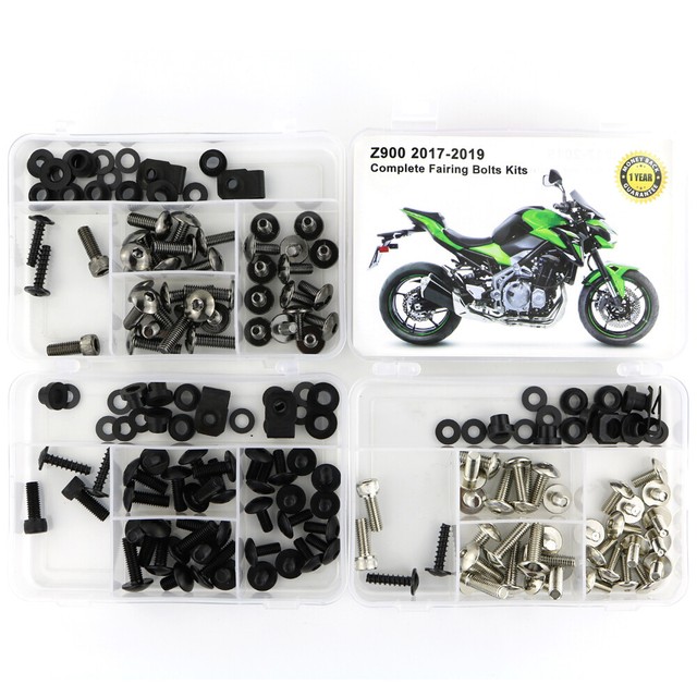 Z900 Steel Complete Cowling Fairing Bolts Kit Fit For Kawasaki Z900 20172019 eBay