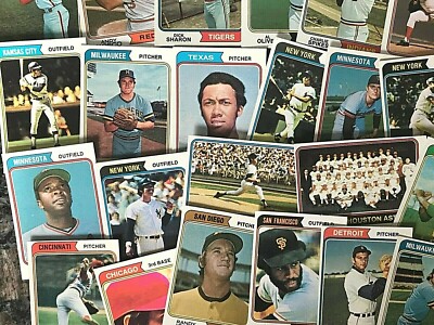 1974 Topps (STARS, EX/EXMT, #1-#608) NEW LISTING 222