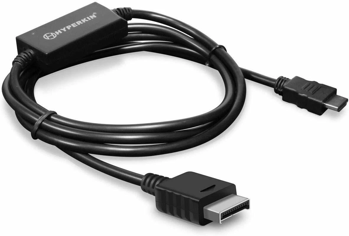 PS2 PS1 HD AV Adapter Cable with HDMI (3rd) Hyperkin - NEW