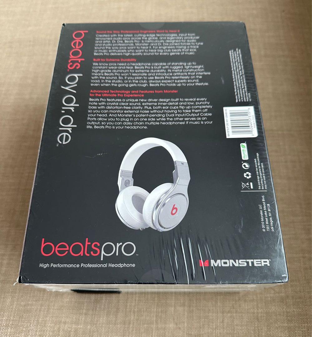 Beats By Dr. Dre MONSTER Beats Pro headphone MH BTS-P OE WH Beats By Dr. Dre MONSTER Beats Pro headphone MH BTS-P OE WH