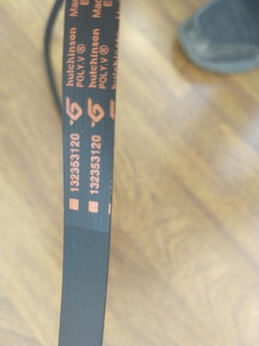 Zanussi Waschmaschine Ersatzteile ZWGT120K - Motor Antriebsriemen