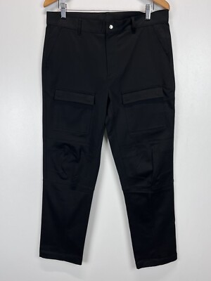Mens Puma x Maison Kitsune Paris Pants Sz Small NWT Black Patch Pockets