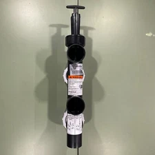 263053 2IN SKT SLIDE BW VALVE 7.81IN CENTER FOR DE OR SAND BLACK W/ UNIONS PUSH