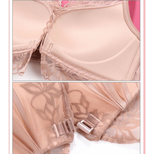 Playtex 18 Hour Bra Front Closure Lace Wirefree Ultimate Lingerie Push Up Bras - Picture 11 of 16