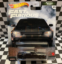 Hot Wheels 2021 Fast & Furious Black Dodge Charger SRT Hellcat Widebody 1/64