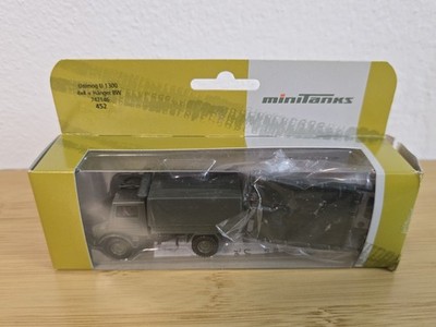 Roco MINITANKS 452 Unimog U 1300 4x4 + Hänger BW  , H0 , 1:87 #538