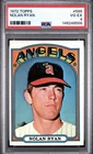 1972 TOPPS #595 NOLAN RYAN PSA 4 GREAT COLOR!