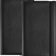 2 Leather pu Business Cards Holder Case Organizer 180 Name ID Credit Card Book