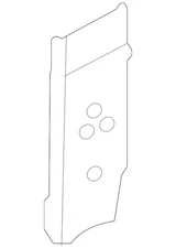 Genuine Nissan Rail Assembly Outer Support G51F6-5RLMA