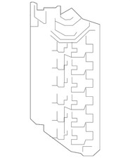Genuine Mercedes-Benz Fuse Box 9075402605