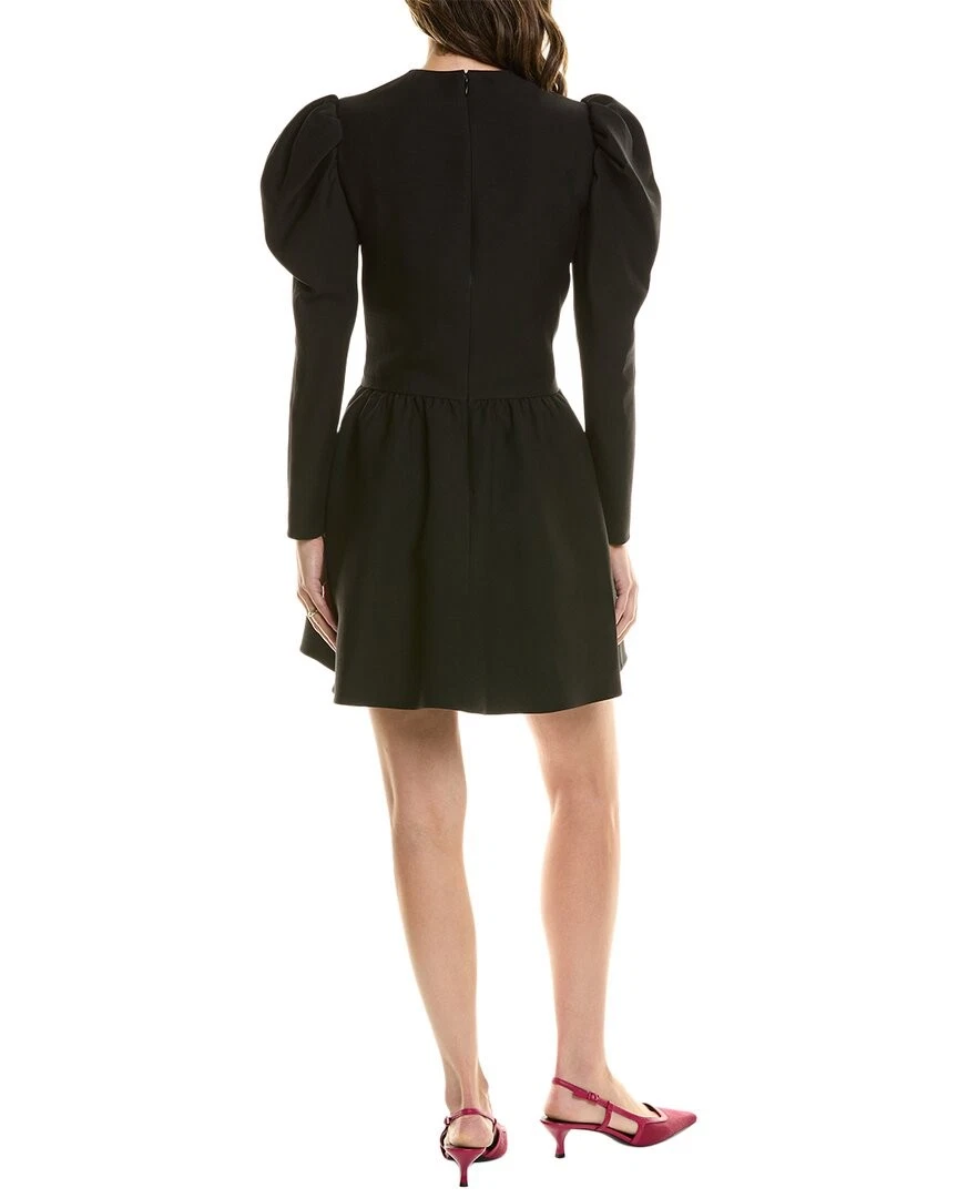 Abito donna Valentino misto lana e seta linea A