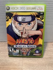 Naruto Rise of a Ninja (Microsoft Xbox 360, 2007) CIB Complete with Manual