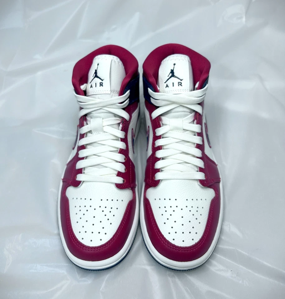 W Nike Air Jordan 1 Mid SE EE. UU. DQ7648-600 Unisex Adulto Talla 5W/3,5Y Foto 2 de 4