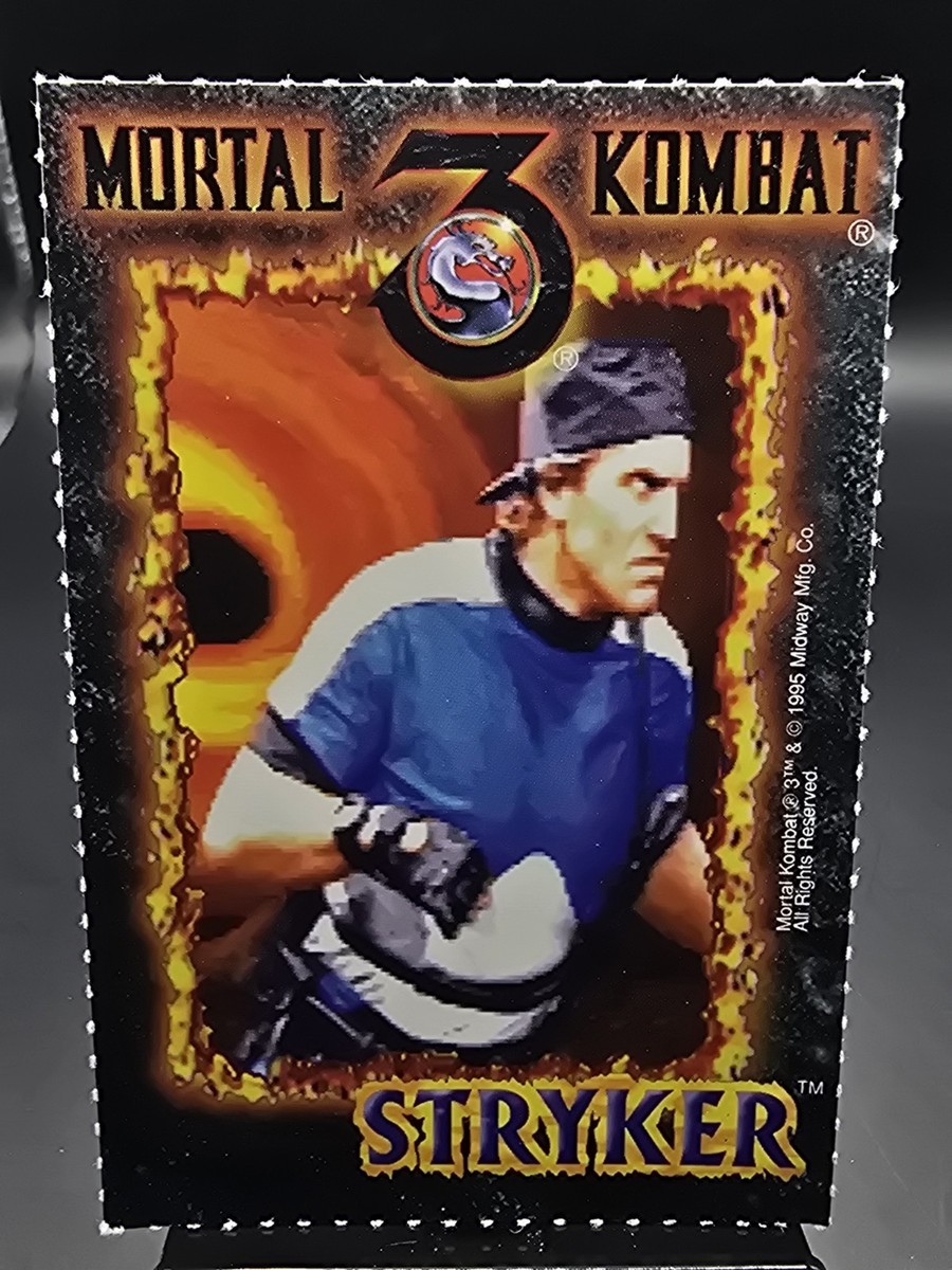1995 MIDWAY Mortal Kombat 3 MK3 SNES Super Nintendo STRYKER Promo