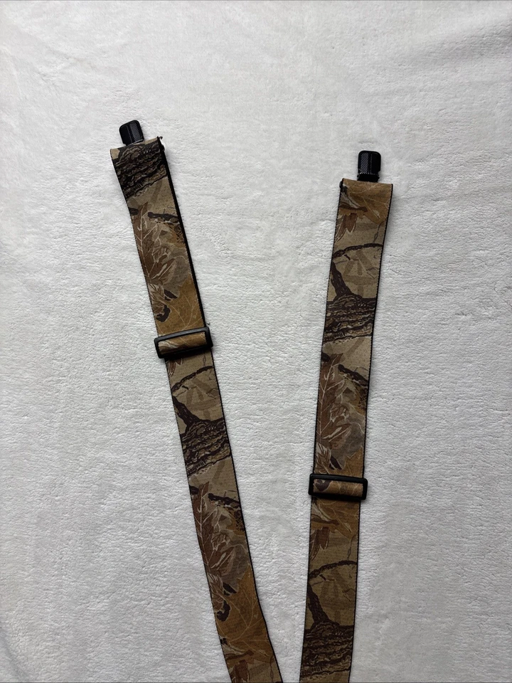 Tirantes Árbol Real Camuflaje Clip Ajustable 2" Ancho Xtra Gris Hecho en EE. UU. Foto 2 de 4