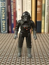 Vintage 1982 Kenner Star Wars Imperial TIE Fighter Pilot Hong Kong COO Loose