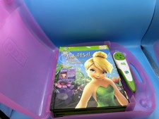 LeapFrog Tag Reading System Pen 5 Books Disney Pixar Madagascar Case Works