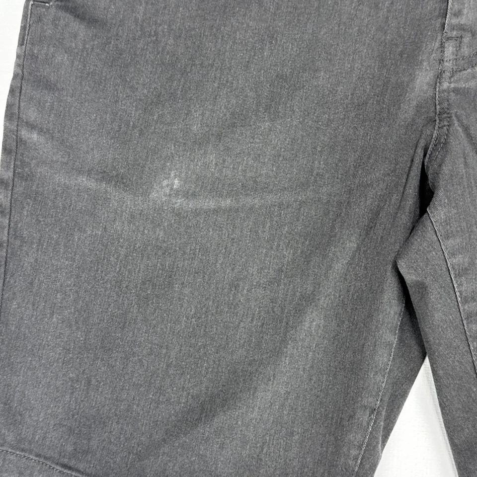 Y2K VOLCOM Chino Shorts Mens Size 36 Faded Grey Classic Fit Cotton Skater Bottom - Image 2 of 4