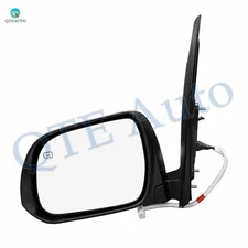 LH Power Heated Paintable Manual Folding View Mirror For 2013-2017 Toyota Sienna