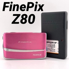 Fujifilm FinePix Z80 Pink Compact Digital Camera Tested Excellent Condition