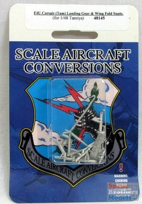 SAC48145 1:48 Scale Aircraft Conversions - F4U Corsair Landing Gear & Wing Fold