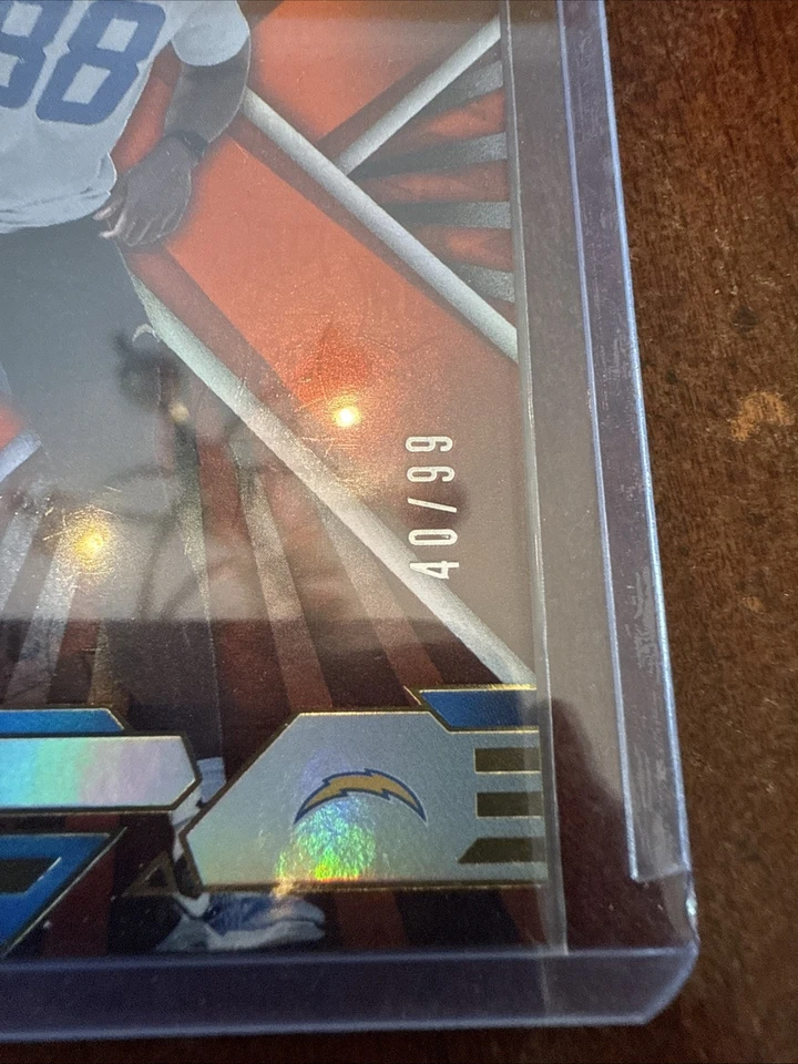 2021 Panini XR Rookies Orange /99 Tre' McKitty #168 Rookie RC - Image 2 of 3