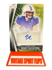 Grant Calcaterra SMU 2022 SAGE Auto RC A-GC Philadelphia Eagles