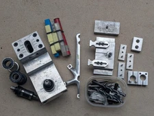 Rare Bicycle Crank Shortening Jig + 30 Shimano Cranks Bike Shop Tool