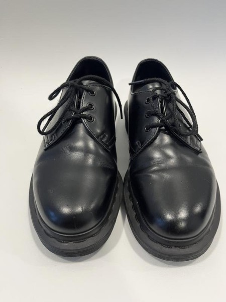 Women Dr. Martens Heels Black Leather 35.5 #7L7M