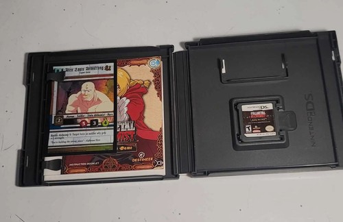 Fullmetal Alchemist Trading Card Game Nintendo DS CIB With Card - Tested - Picture 3 of 5