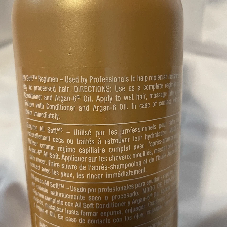 Juego dúo de champú y acondicionador Redken All Soft para cabello seco quebradizo 33,8 OZ cada uno Foto 4 de 4