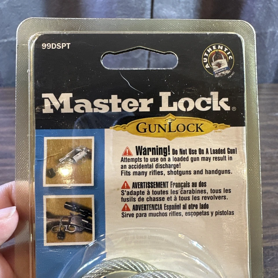 Master Lock 99DSPT 14" Cable w/Key For: Gun Safety Bike Bicycle Computer NEW 🔐 - Image 4 of 4