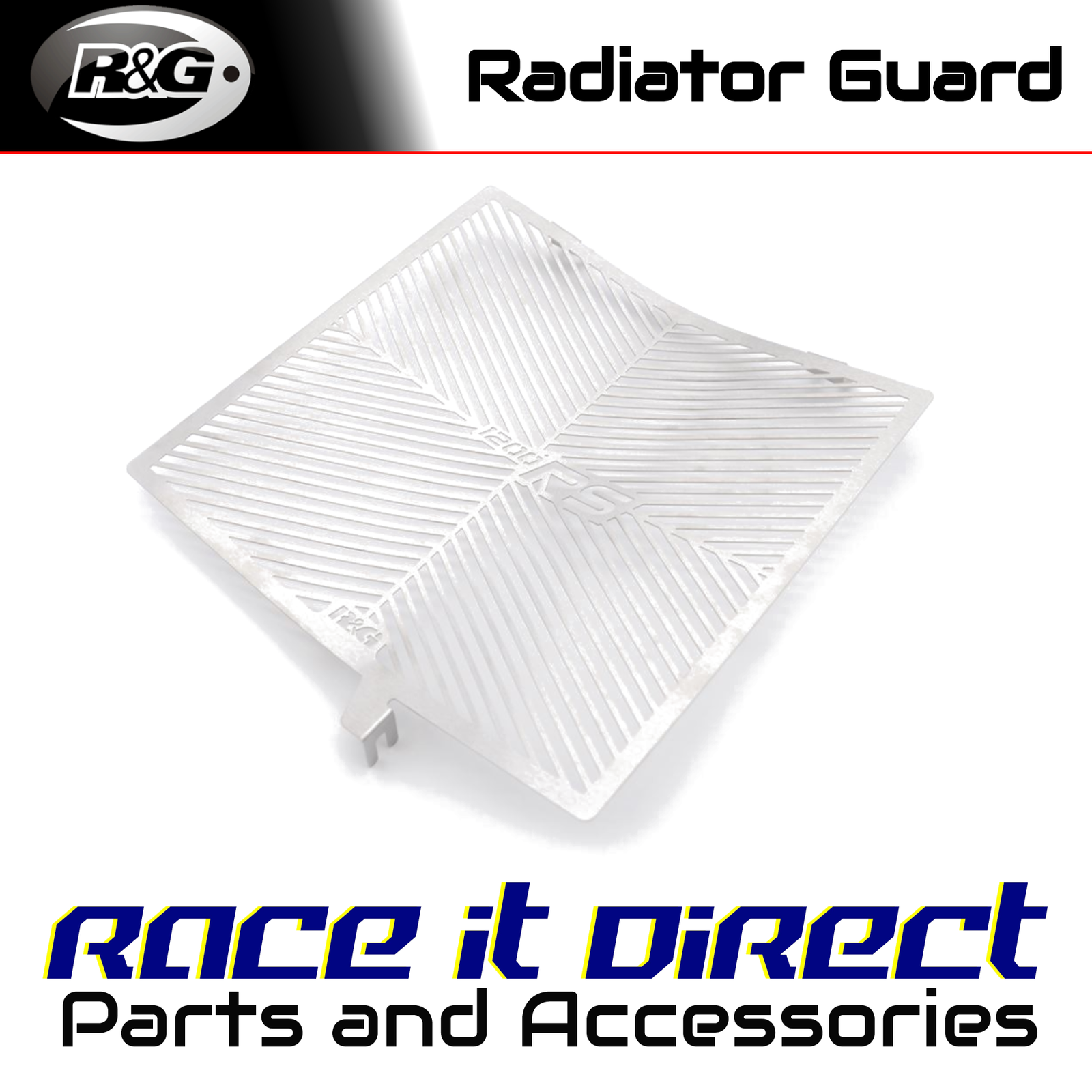 Branded Radiator Guard for Triumph Speed Triple 1200 RS 2021-2024 R&G
