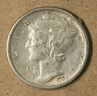 10c 1925-S Mercury Dime AU San Francisco Mint BETTER DATE! * AvenueCoin