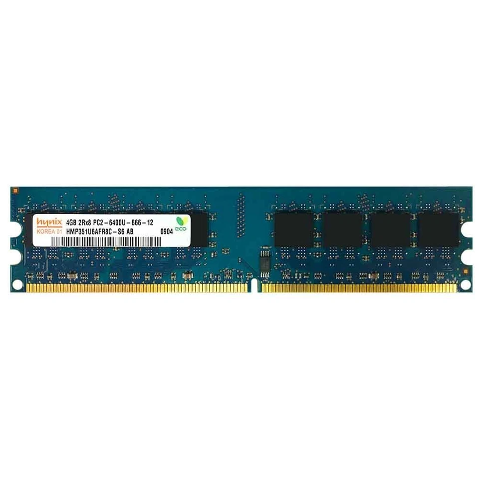 4GB 2GB 1GB DDR2 PC2-6400U 800MHz 2Rx8 240Pin Desktop DIMM Memory For Hynix LOT - Image 3 of 4
