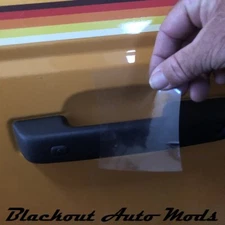 Door Handle Cup Paint Protection PPF for 2021-25 Ford Bronco Full Size 4 Door
