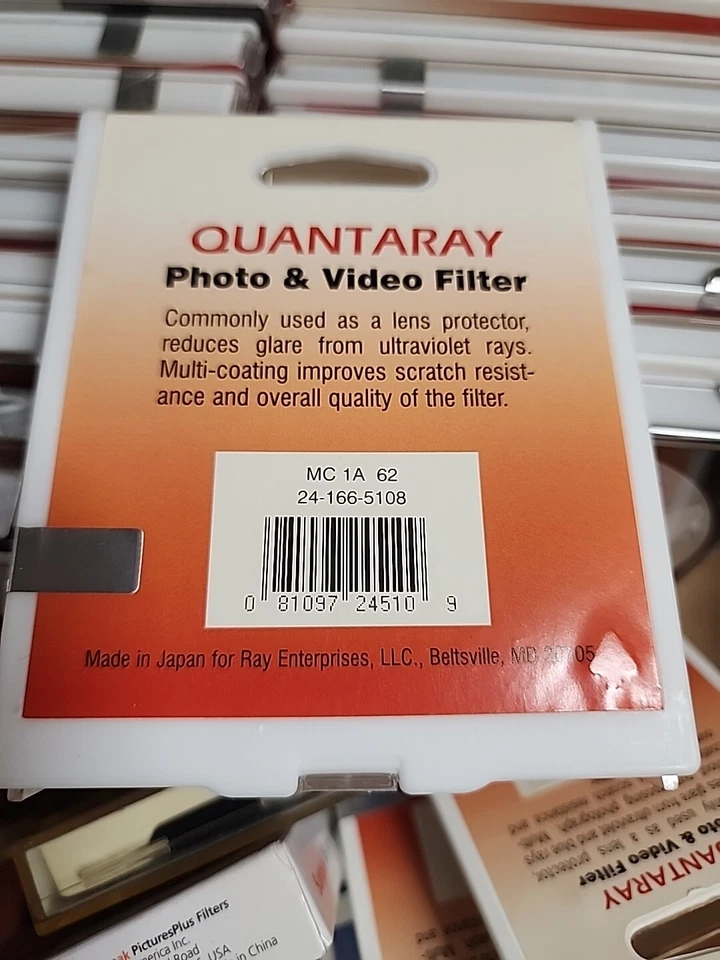 Quantaray Skylight 1A Multi-Coated (241665108) 62 mm Filter - Image 2 of 2