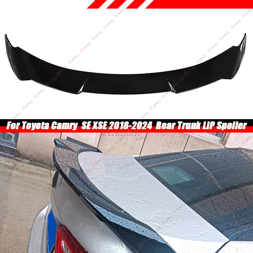 For Toyota Camry SE XSE 2018-2024 Rear Bumper Trunk Spoiler Lip
