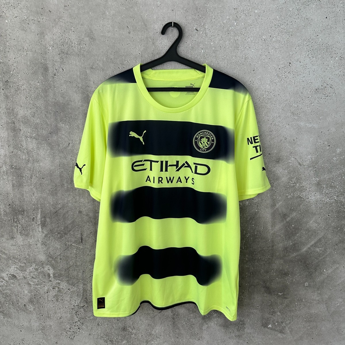 ウェア Puma Manchester City 2022/2023  MANCHESTER CITY 2022 2023 THIRD FOOTBALL SHIRT PUMA JERSEY