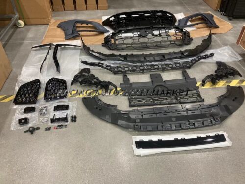Audi Q8 RSQ8 style Front bumper Grill Front Bumper Body Kit Set - Picture 1 of 3