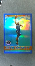 2019-20 Hoops Premium Stock Zero Gravity Blue Prizm #17 Karl-Anthony Towns